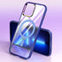 iPhone 14/13 Bracket magnetic absorption colorful lens Case