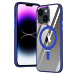 iPhone 14/13 Bracket magnetic absorption colorful lens Case