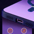 iPhone 14/13 Bracket magnetic absorption colorful lens Case