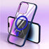 iPhone 14/13 Bracket magnetic absorption colorful lens Case