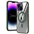 iPhone 14/13 Bracket magnetic absorption colorful lens Case