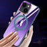 iPhone 14/13 Bracket magnetic absorption colorful lens Case