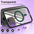 iPhone 14/13 Bracket magnetic absorption colorful lens Case