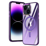 iPhone 14/13 Bracket magnetic absorption colorful lens Case