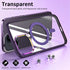 iPhone 14/13 Bracket magnetic absorption colorful lens Case