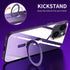 iPhone 14/13 Bracket magnetic absorption colorful lens Case