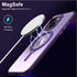 iPhone 14/13 Bracket magnetic absorption colorful lens Case
