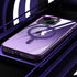 iPhone 14/13 Bracket magnetic absorption colorful lens Case