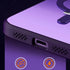 iPhone 14/13 Bracket magnetic absorption colorful lens Case