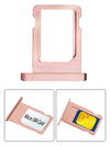 Micro Nano SIM Card Holder Tray Slot Replacement Part for iphone 7&7plus - Rose Gold