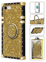 iPhone 8/7 TPU Luxury Diamonds Fashion Case with Kickstand