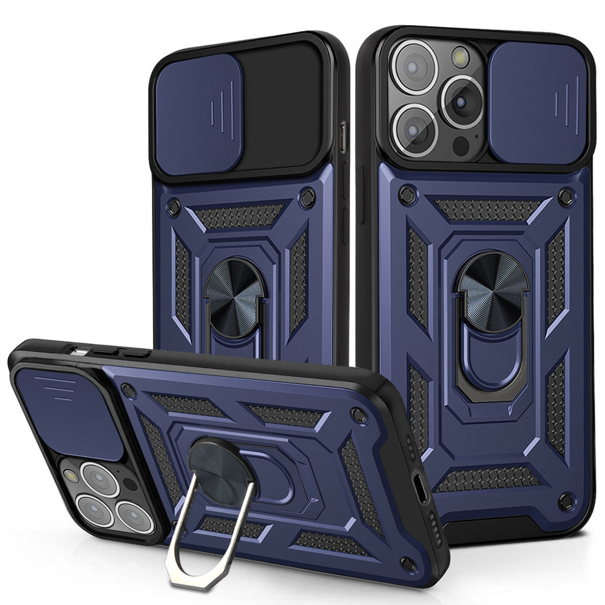 iPhone 13 Pro Sliding window with kickstand Phone Case