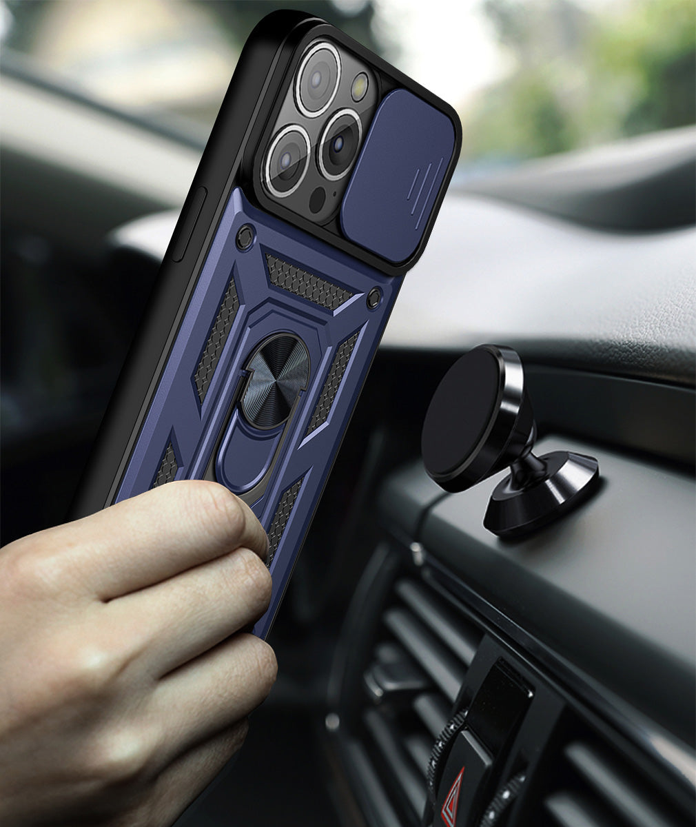 iPhone 13 Pro Sliding window with kickstand Phone Case