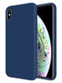 Colorful Liquid Silicone Gel Rubber Case for iPhone Xs Max