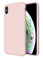 Colorful Liquid Silicone Gel Rubber Case for iPhone Xs Max