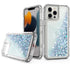 Transparent four corner anti falling quicksand protective case for iPhone 13Pro Max