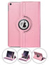 360 Degrees Rotating Leather Standing Case for iPad Mini 3