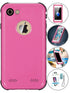 Apple iPhone 8/7 360 Full Protective Waterproof Case with Built-in Screen Fingerprint Protector