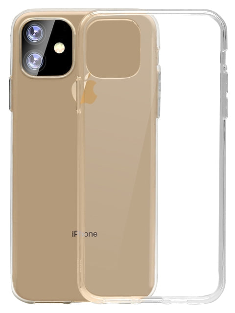 Transparent  Clear Soft TPU Cover Case for iPhone 11 (6.1")