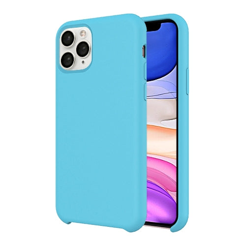 Colorful Liquid Silicone Gel Rubber Case for iPhone 11 Pro Max  (6.5")