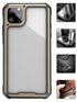 Hard PC + Flexible TPU Frame [Shock-Absorbing] for iPhone 11 Pro Case  - Gold