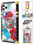 TPU Luxury Shiny Flower Fashion Case with Kickstand for iPhone 11 Pro Max (6.5")
