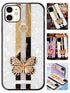 iPhone 12 Mini (5.4") Butterfly Bling Bling TPU Luxury Phone Case