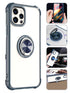 Transparent Ring Magnetic GPS car mount Phone Holder Case for iPhone 11 Pro Max (6.5") Case