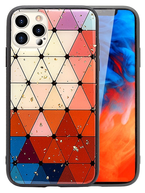 Colorful Fashion Pattern TPU Soft Gel Protective Cover for iPhone 12 Pro Max (6.7")
