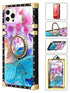 TPU Luxury Shiny Flower Fashion Case with Kickstand for iPhone 11 Pro Max (6.5")