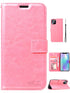 iPhone 11 Pro Max (6.5") Plain Leather Wallet Case