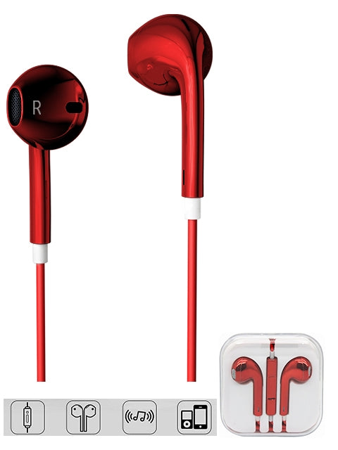 Designed Earphones with Built-in Microphone & Volume Control Compatible with iPhone 6/5