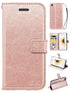 Real Plain Leather Wallet Case for Iphone 6(4.7in)