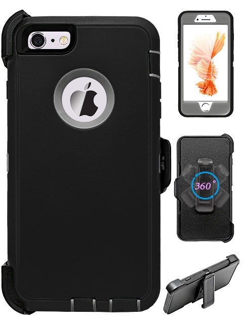 Full Protection Shockproof Heavy Duty Case for Apple iPhone 6 / 6S Plus