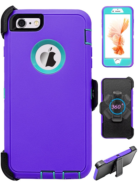 Full Protection Shockproof Heavy Duty Case for Apple iPhone 6 / 6S Plus