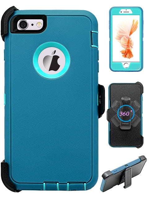 Full Protection Shockproof Heavy Duty Case for Apple iPhone 6 / 6S Plus