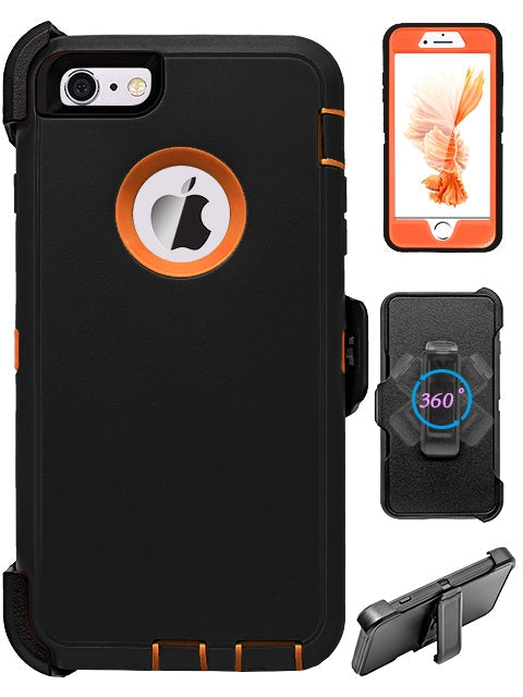Full Protection Shockproof Heavy Duty Case for Apple iPhone 6 / 6S Plus