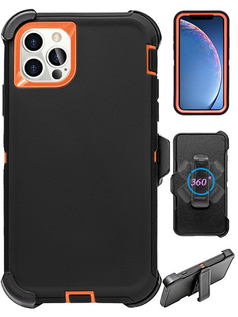 iPhone 12 Pro/12 (6.1") Full Protection Heavy Duty Shockproof Case