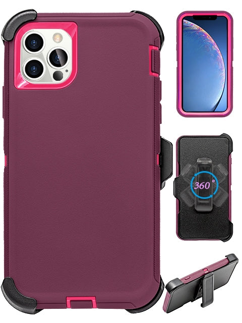 iPhone 12 Pro/12 (6.1") Full Protection Heavy Duty Shockproof Case