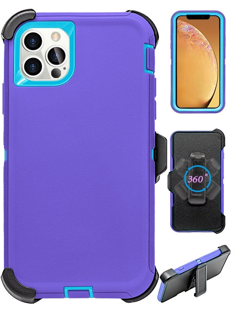 Full Protection HeaiPhone 12 Pro Max (6.7") Full Protection Heavy Duty Shockproof Casevy Duty Shockproof Case for iPhone 12 Pro Max (6.7")