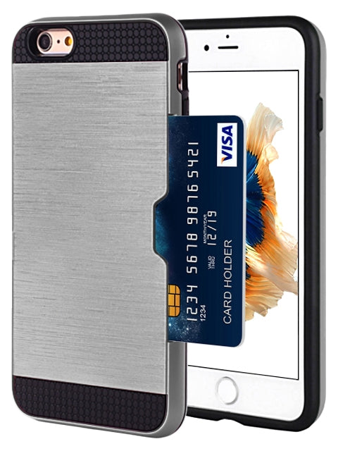Armor Case with Slidable card holder for iPhone 6 (4.7in)