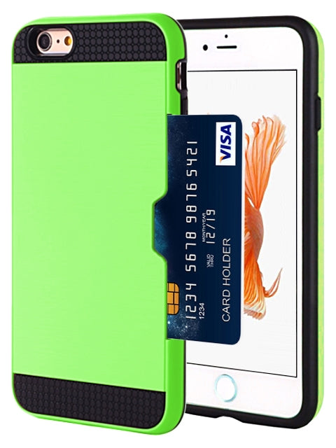 Armor Case with Slidable card holder for iPhone 6 Plus(5.5in)