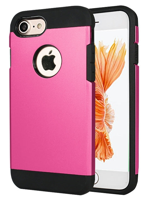 Simple Hybrid Case for iPhone 6 Plus (5.5in) - Pink