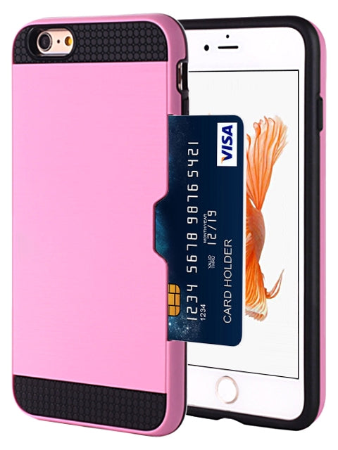 Armor Case with Slidable card holder for iPhone 6 Plus(5.5in)