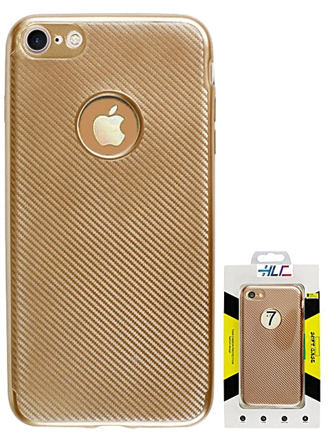 iPhone 8&7 Case, 4.7 inch, Carbon Fiber Design, Thin Anti-slip Soft Back Cover, Anti-scratch