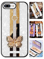 iPhone 7 Plus Butterfly Bling Bling TPU Luxury Phone Case (5.5")