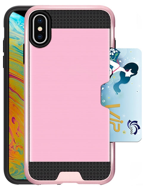 Slidable Card Holder Case for iPhone Xs Max (6.5")