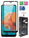 Black 10PCS Tempered Glass for LG K51