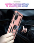 Samsung Galaxy S20 FE-5G dual colors ring magnetic GPS car mount Phone holder case