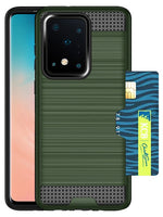 Slidable Card Holder case for Galaxy S20 Ultra